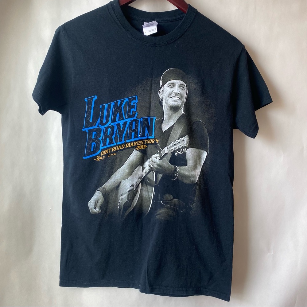 Mens 2011 Luke Bryan Dirt Road‎ Diaries concert tour t tee shirt small Gildan